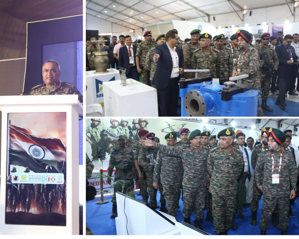 Chief of Army Staff Visits Maharashtra MSME Defence Expo 2024
