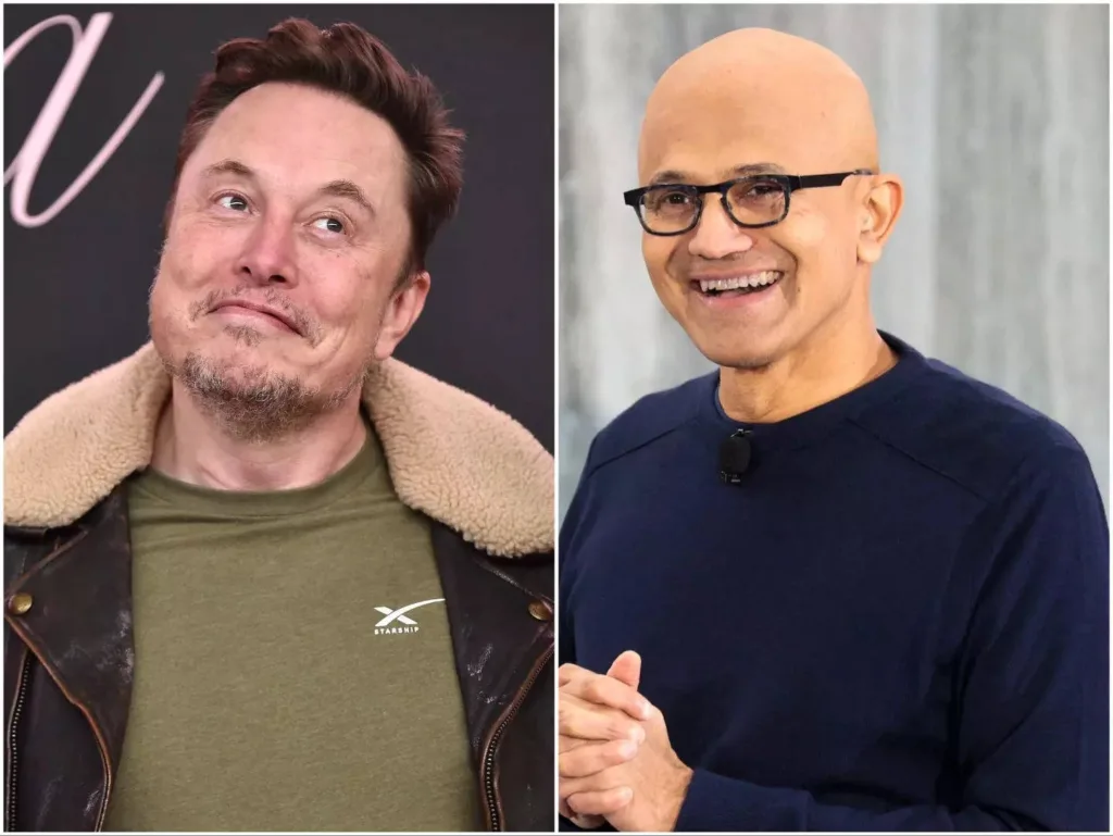 Elon Musk seeks help from Microsoft CEO Satya Nadella to Address Windows Laptop Issue