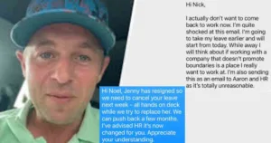 Employee resigns over Boss's attempt to cancel annual leave