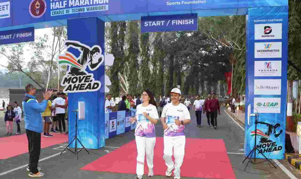 Pune : MILIT Lake View Half Marathon Held On  February 4 in Khadakwasla 