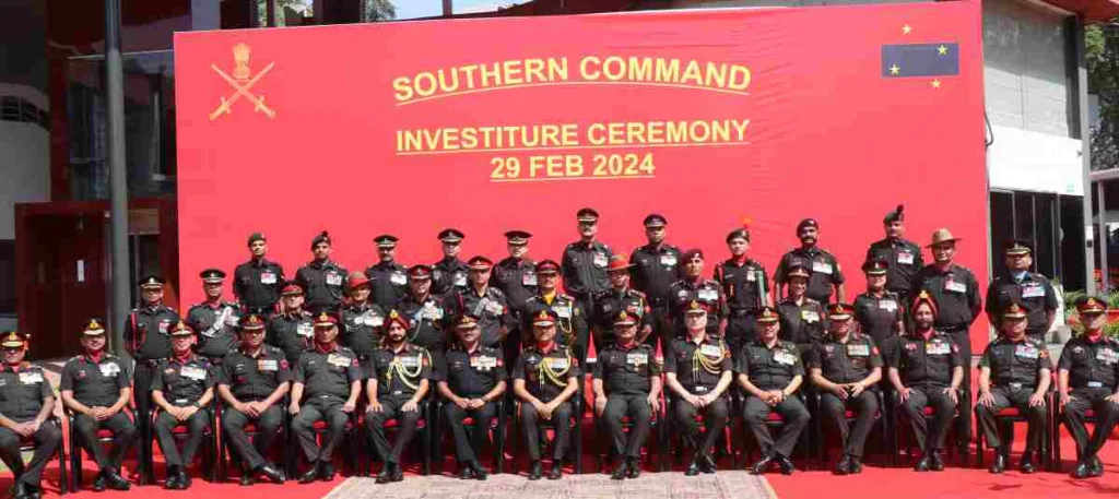 Pune : Southern Command Felicitates It's Units and Individuals At Investiture Ceremony