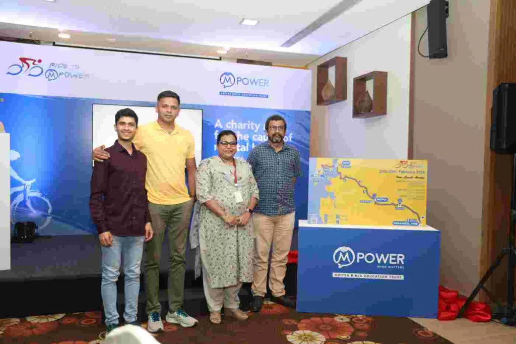 5th Annual 'Ride to Mpower' Initiative Spans 170 kms from Pune to Mumbai for Mental Health Awareness