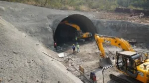 Mumbai-Ahmedabad Bullet Train Project Construction begins on India's First undersea rail tunnel from BKC to Shilphata