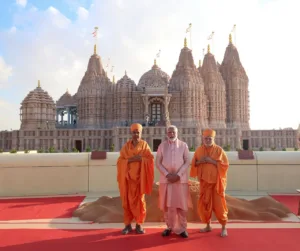 PM Narendra Modi inaugurates BAPS Swaminarayan Mandir in Abu Dhabi