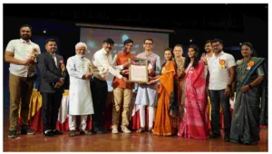 Pune : Jay Suryavanshi honored with Dr Saleel Kulkarni Sangeet Sadhana Award