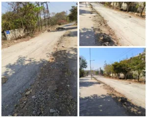 Roadwork Limbo in Hadapsar Industrial Area Leaves Residents Fuming; Urgent Action Demanded