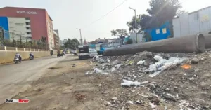 Pune : Kondhwa residents on Ganga Dham - ISKCON road grapple with poor road condition and unattended sewage issues 