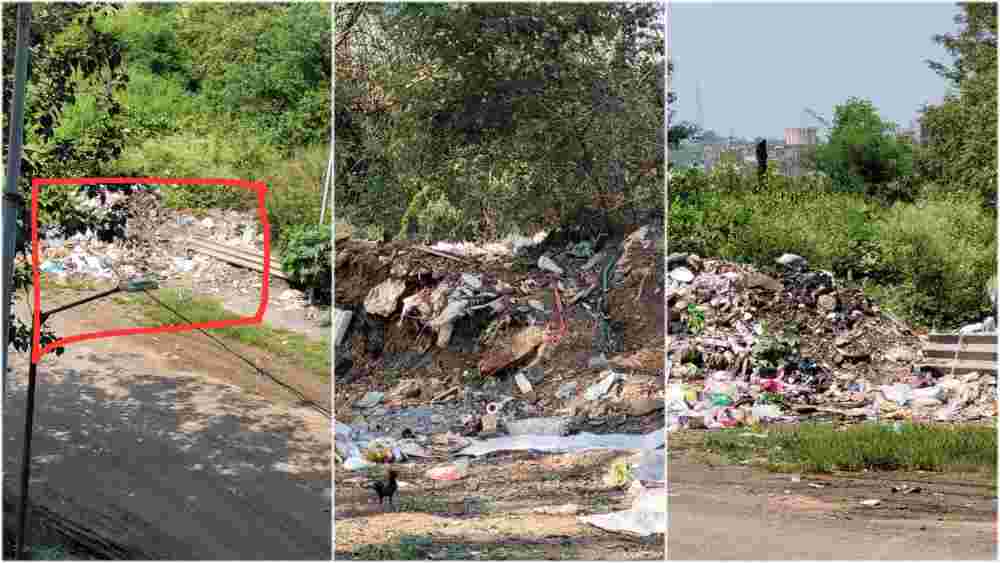 Pune : Dumping garbage irks Sinhagad Road society residents; demand action from PMC