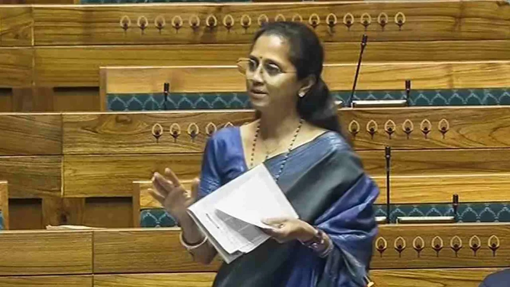 Maharashtra: Supriya Sule Criticizes Alleged Misuse Of Probe Agencies