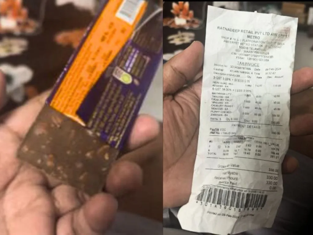 Man Finds Worm 'Crawling' In Dairy Milk Chocolate, Cadbury Expresses Regret