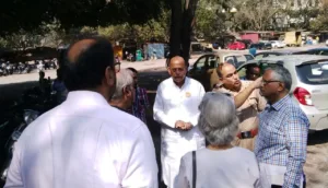 Pune News : Residents of Bund Garden, Koregaon Park meet Pune Traffic officials to discussion diversion route