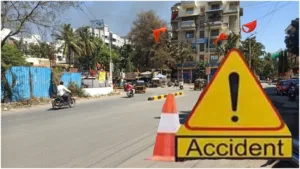 Shocking Accident in Pune : Water tanker hits two-wheeler in Pimple Saudagar ; biker loses life
