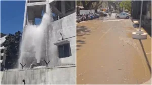 Valve Breakage at Pune Market Yard Leads to Wastage of Lakhs of Liters of Water