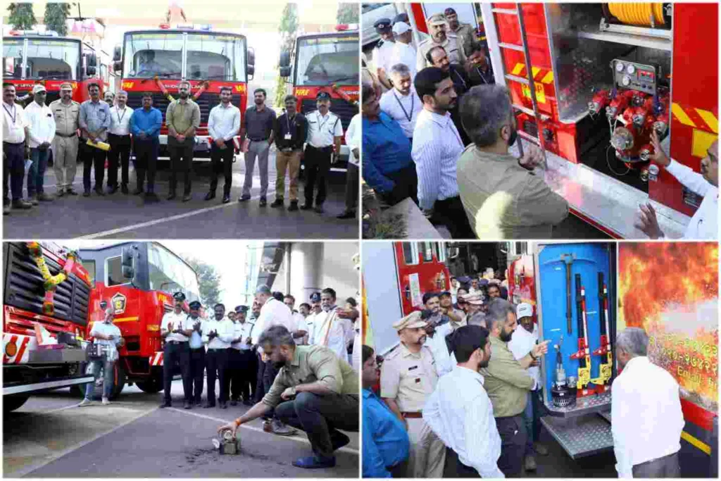 PCMC adds 4 fire fighting vehicles to its fleet