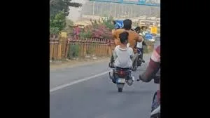 Viral Video: Wheelie stunt in Bengaluru leaves citizens in shock ; Traffic Police assures action