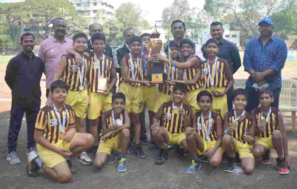 Pune : St Vincents A lift title in basketball league at St Vincents Junior leagues tournament