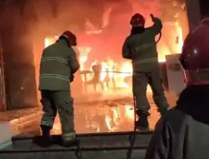 Fire breaks out at Highway Break Hotel in Khargar