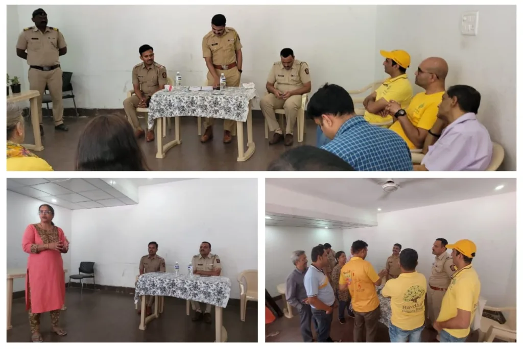 Bavdhan Citizens' Forum Meets Pimpri Chinchwad Police1
