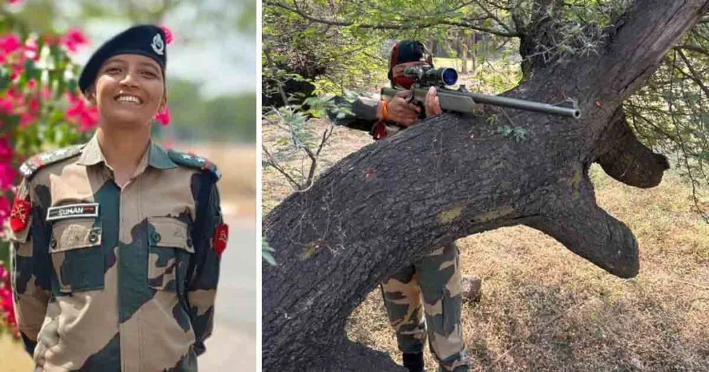 Border Security Force welcomes first woman sniper, sub-inspector Suman Kumari