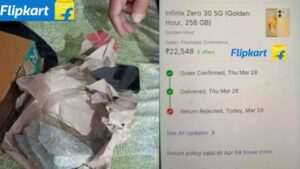 Flipkart Customer Receives Stones Instead of ₹22,000 Phone, Company Responds