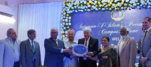Pune : Dr Zahir Kazi felicitated at Anjuman-I-Islam’s Peermohamed Campus for being conferred with prestigious Padma Shri Award