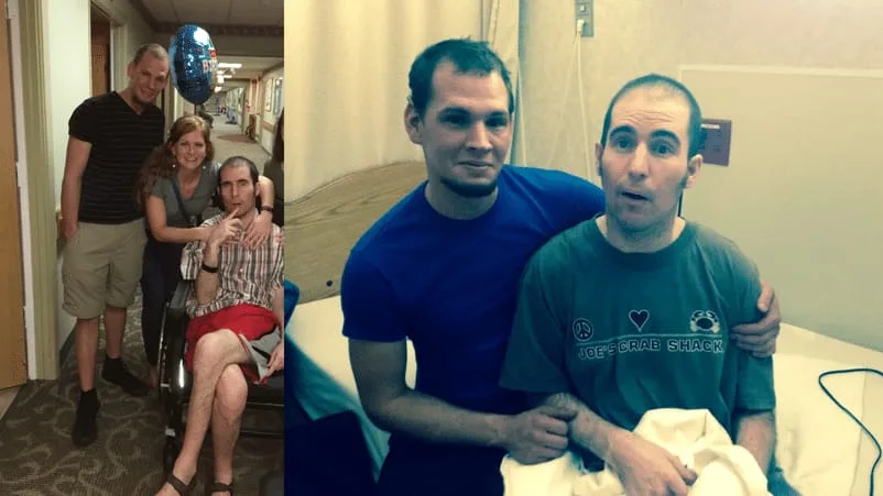 Man cares for Wife’s ex-husband with brain injury