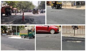 Pune Activist Calls for Proper Road Leveling, Manhole Covers, and Tarring After Road Repairs