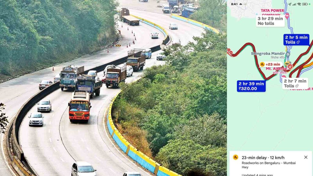 Severe traffic congestion on Mumbai-Pune Expressway sparks safety concerns