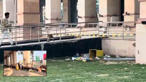 Unhygienic conditions galore at newly built Ayodhya Dham Railway Station