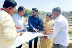 Nirmala Kute instructs for speedy completion of bridge work connecting Pimpri-Pimple Saudagar