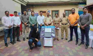 Pune Police Apprehend Suspect in Burglary Case at software company in Khadi Machine