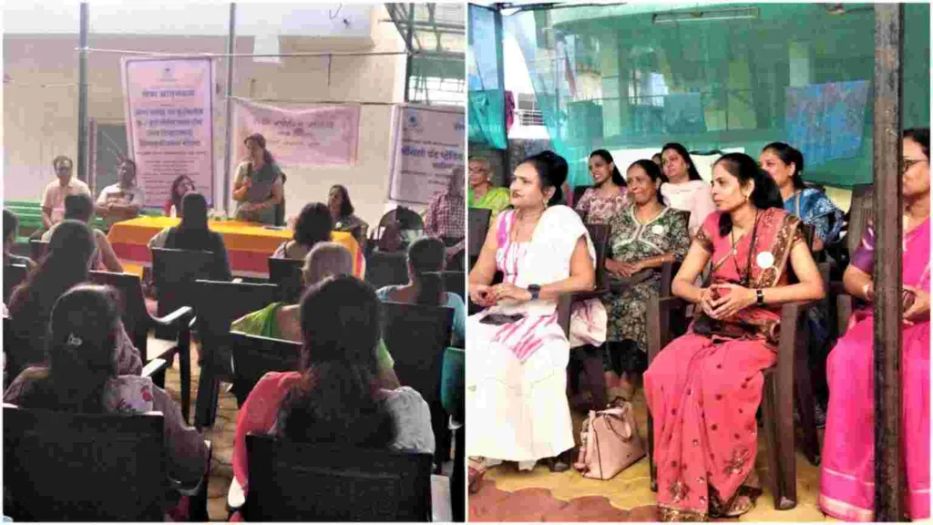 Levabhratru Mandal in Pimple Saudagar celebrates International Women’s Day by giving scholarships to girls