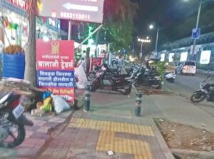 Pimpri Chinchwad residents forced to walk on roads as footpaths are used for parking and encroachments