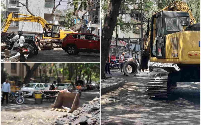 Pune Citizen Activist Criticizes PMC Over Traffic Chaos in Viman Nagar Due to Prolonged Drainage Work