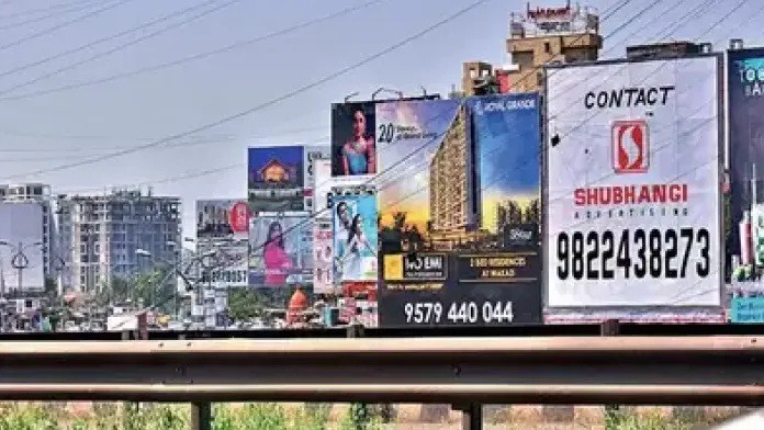 PMRDA issues notices to over 400 unauthorized hoardings