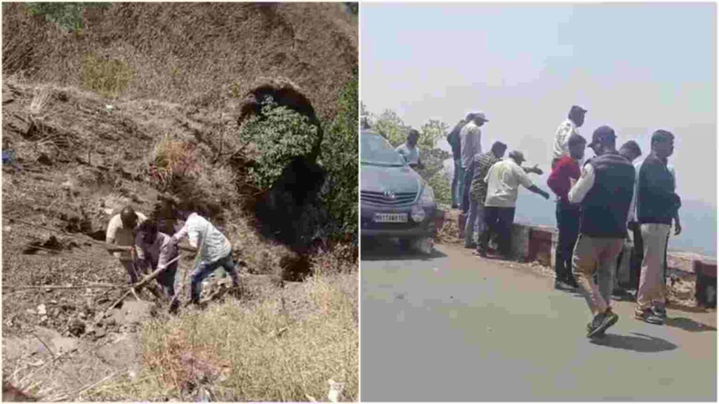Tragic Accident in Mahabaleshwar: Tempo Plunges Into 400-ft Deep Valley