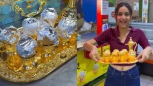 Gold and Silver Panipuri Leaves Netizens Astonished