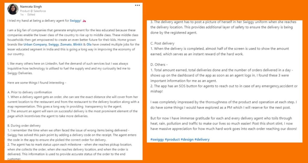 Insights from a Bengaluru techie's day as a Swiggy delivery partner2