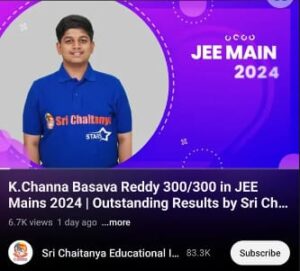 JEE Main 2024 Topper Kesam Channa Basava Reddy Faces Cheating Allegations