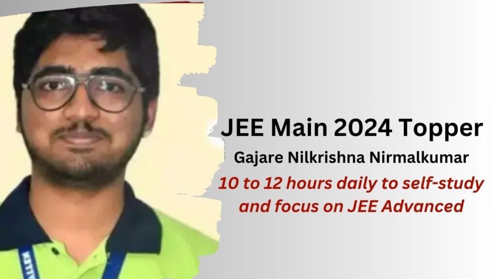 Maharashtra Farmer's Son Tops IIT JEE Main 2024: Nilkrishna Gajare