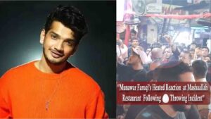 Munawar Faruqui faces hostility and egg attack in Mumbai, incident goes viral