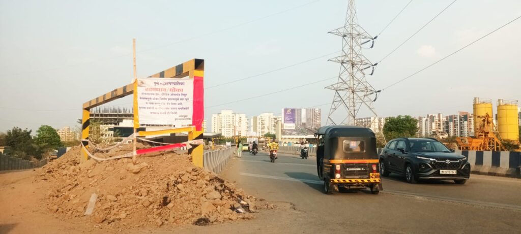 Pune: High Voltage Line Poses Danger as Heavy Vehicles Persist Despite Road Closure In Mohammadwadi