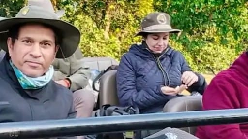 Sachin Tendulkar Ventures into the Wild at Jim Corbett National Park's Dhikala Zone