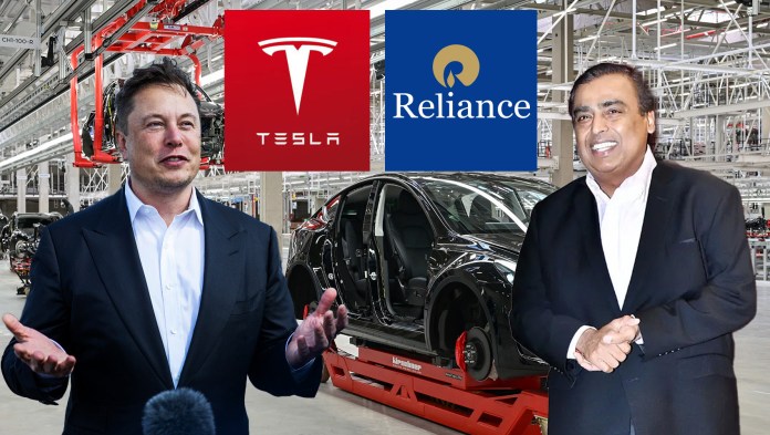 Tesla in Talks with Reliance for EV Manufacturing Plant