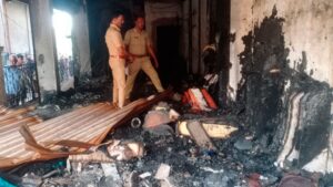 Tragic fire claims lives of pregnant woman, 2 children and four others in Chhatrapati Sambhaji Nagar