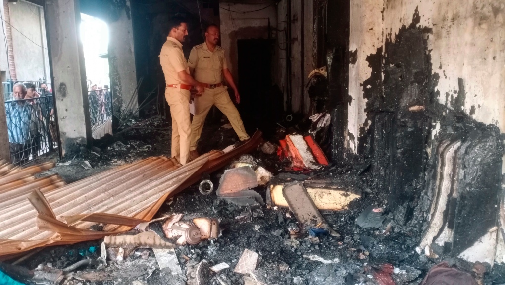 Tragic fire claims lives of pregnant woman, 2 children and four others in Chhatrapati Sambhaji Nagar
