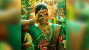Rashmika Mandanna's First Pushpa 2 Look With 'Sindoor' Released, Returns As Srivalli