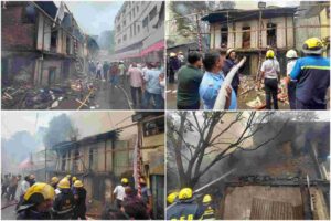 Pune: Wada near Shrimant Bhausaheb Rangari Ganpati Catches Fire In Budhwar Peth 