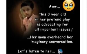 Trees oxygen bhi dete he, fir kya cut kar rahe he?” Toddler sparks Important Conversation in Heartwarming Video on X