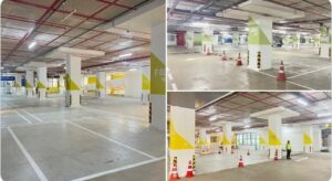 Multi-level car parking at Pune Airport. Click to learn more
